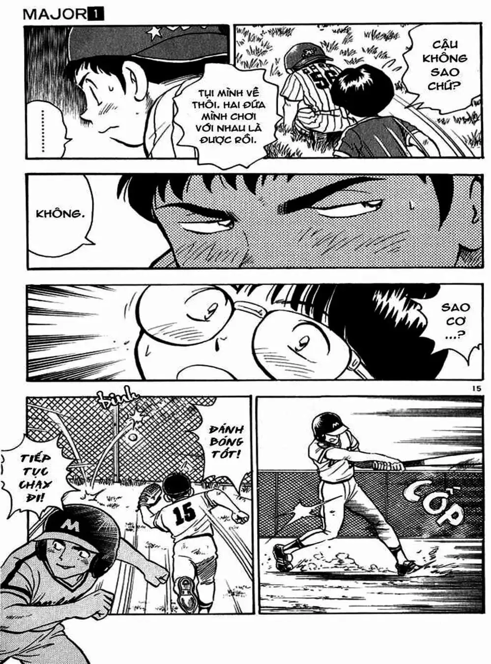 Truyện Tranh Thiếu Tá - Major trang 4
