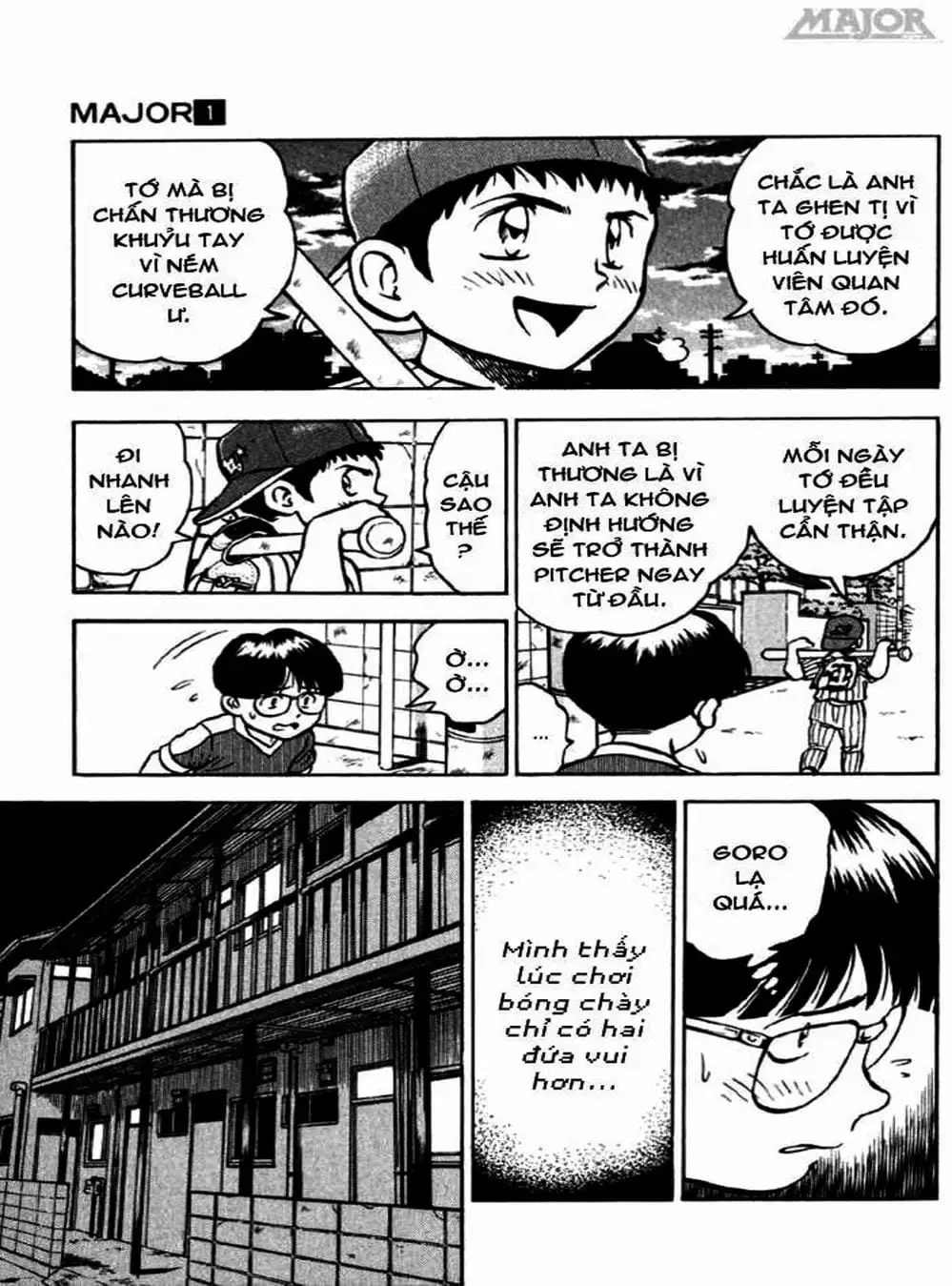 Truyện Tranh Thiếu Tá - Major trang 4