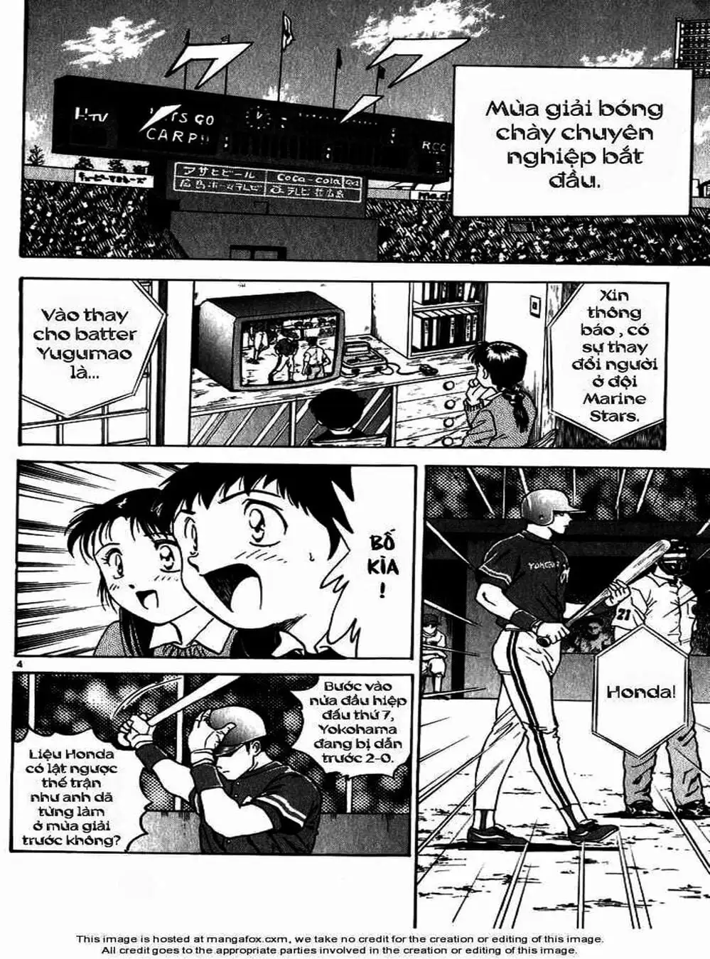 Truyện Tranh Thiếu Tá - Major trang 4