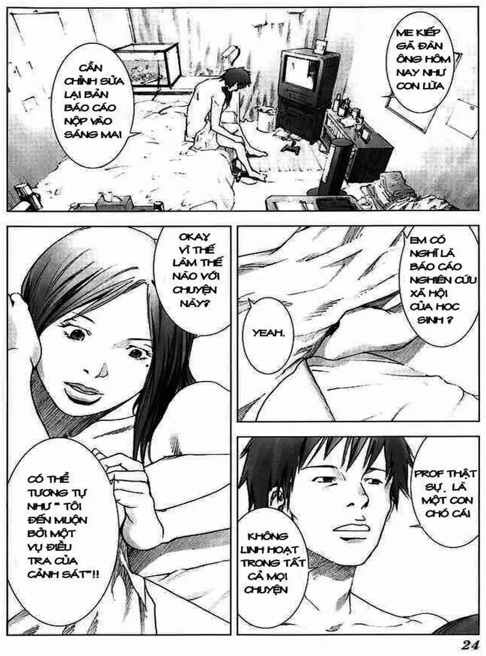 Truyện Tranh Sát Nhân Cống Ngầm - Manhole trang 5