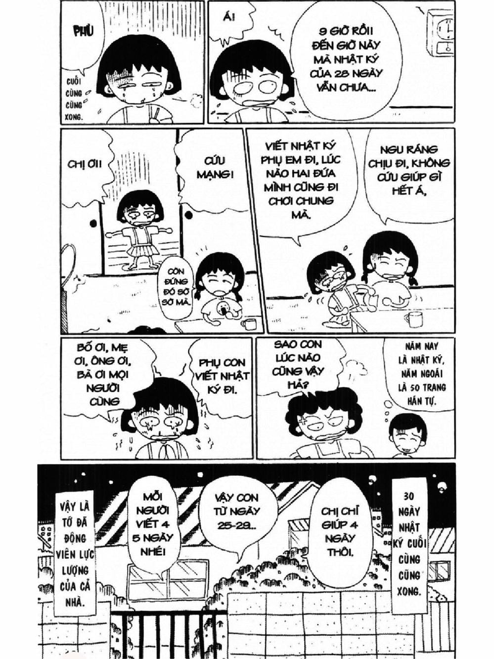 Truyện Tranh Nhóc Maruko trang 4