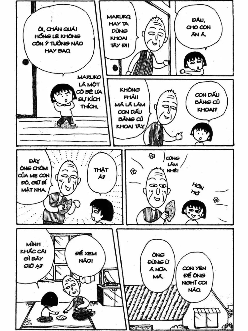 Truyện Tranh Nhóc Maruko trang 4