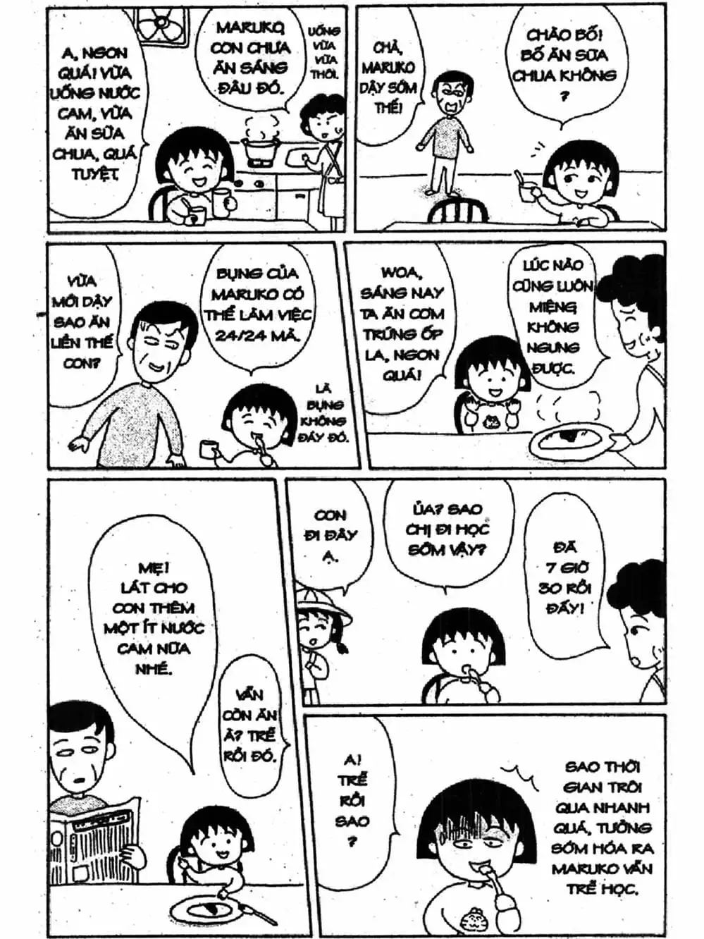 Truyện Tranh Nhóc Maruko trang 4