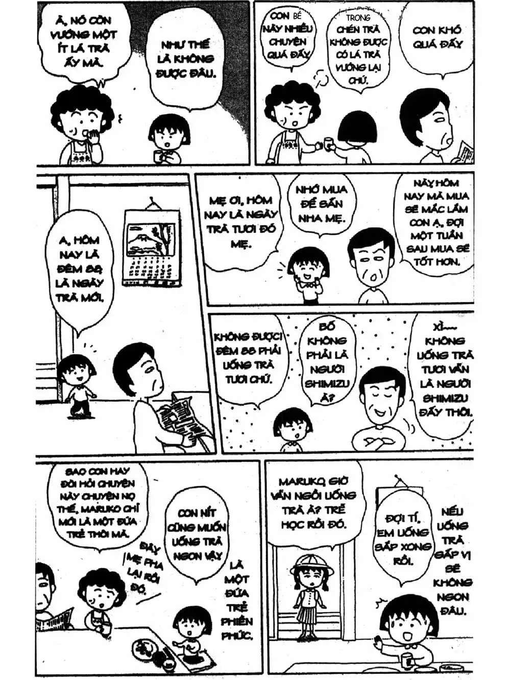 Truyện Tranh Nhóc Maruko trang 4