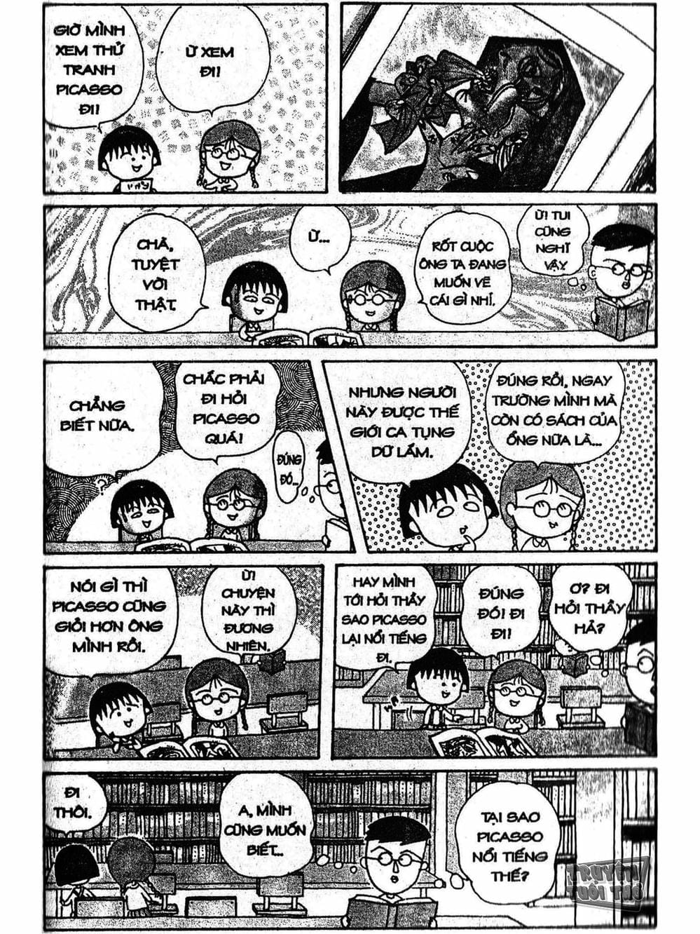 Truyện Tranh Nhóc Maruko trang 4