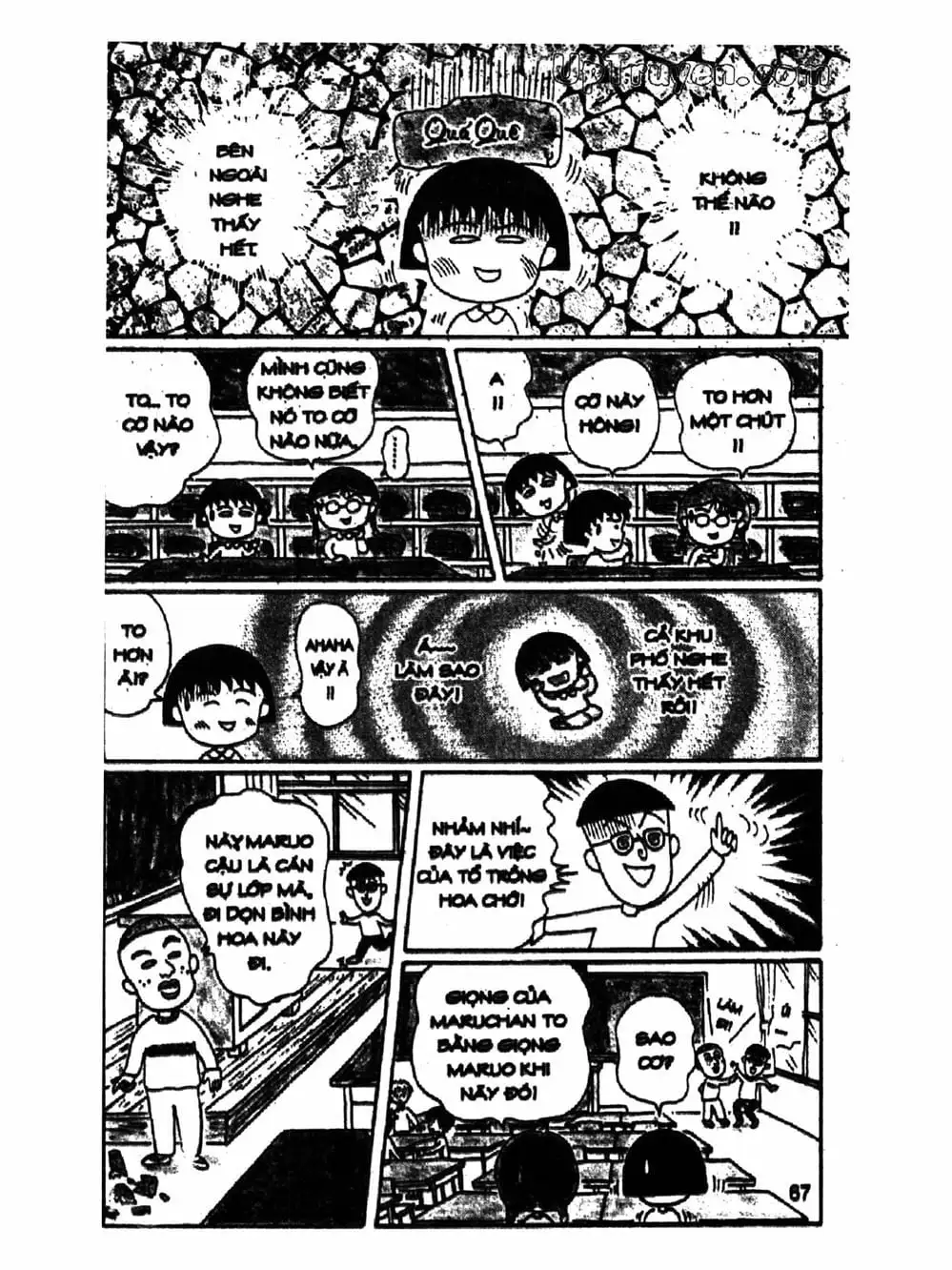 Truyện Tranh Nhóc Maruko trang 4