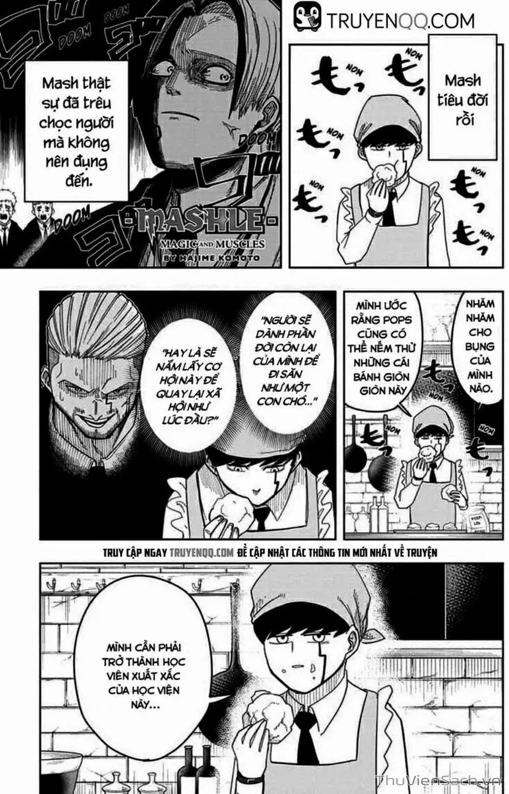 Truyện Tranh Mashle: Ma Thuật Và Cơ Bắp trang 4