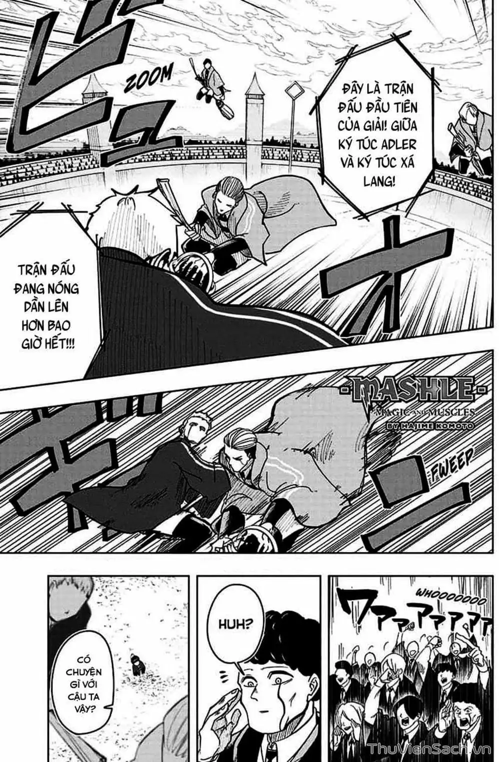Truyện Tranh Mashle: Ma Thuật Và Cơ Bắp trang 4