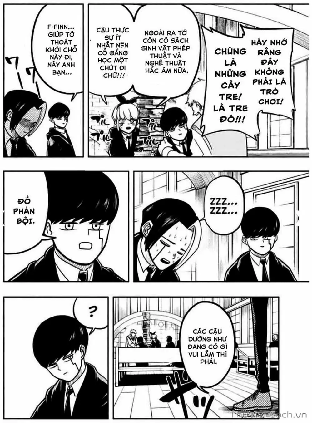 Truyện Tranh Mashle: Ma Thuật Và Cơ Bắp trang 4