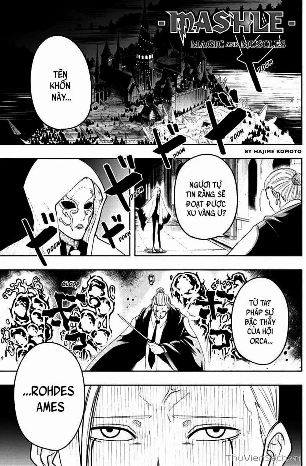 Truyện Tranh Mashle: Ma Thuật Và Cơ Bắp trang 4