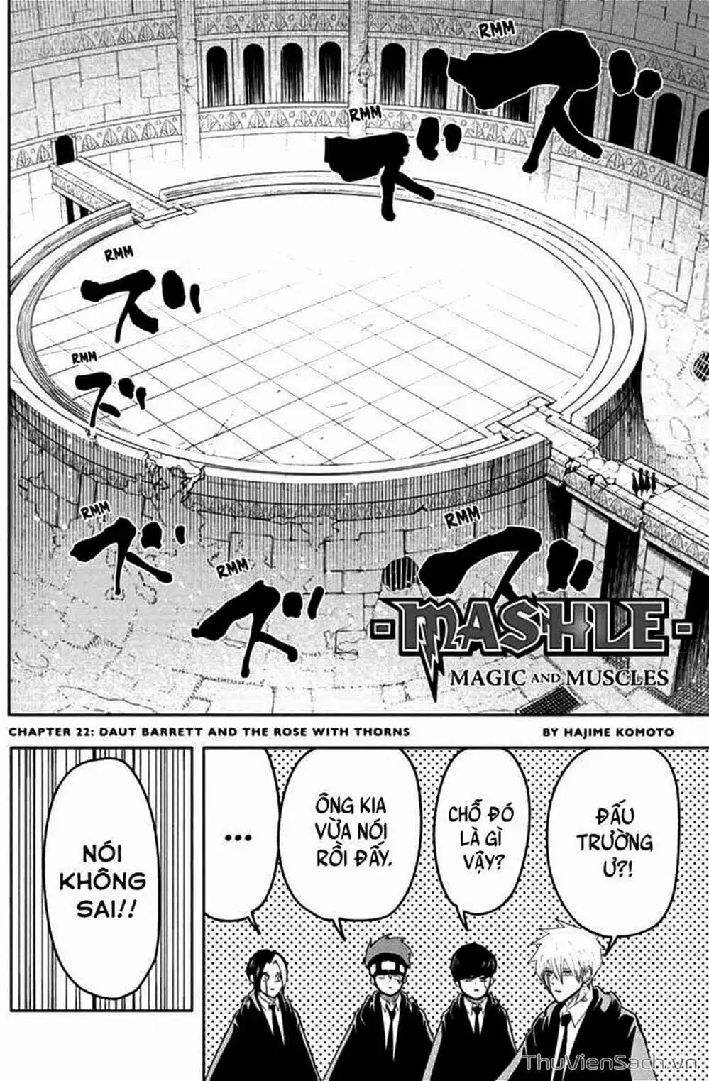 Truyện Tranh Mashle: Ma Thuật Và Cơ Bắp trang 4