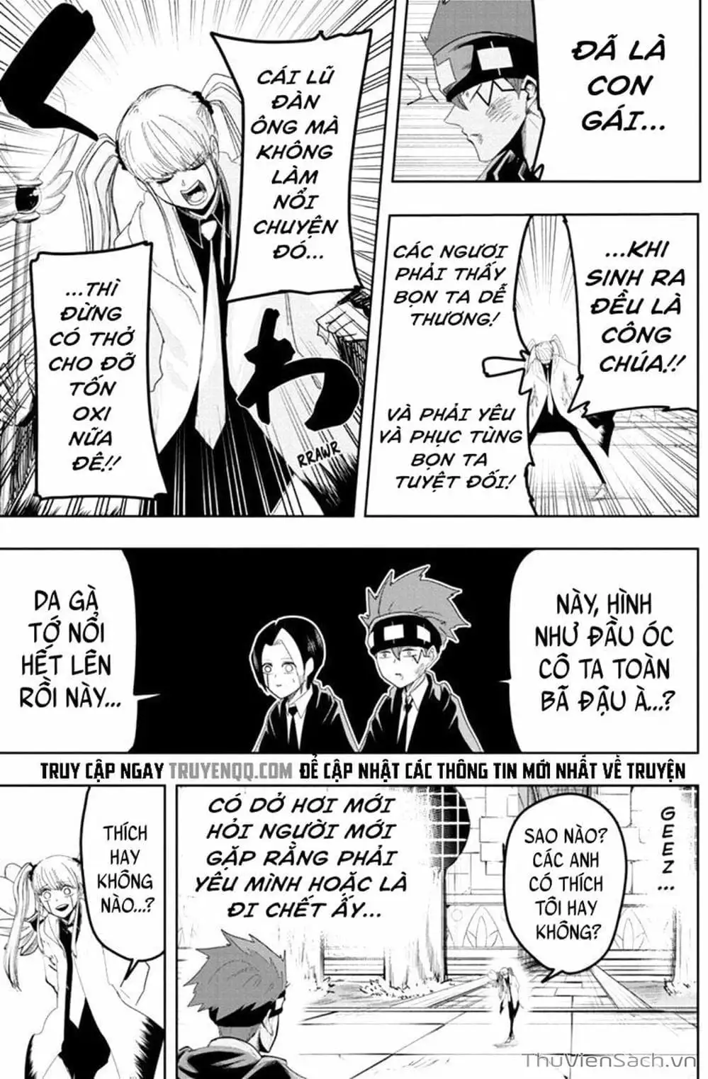 Truyện Tranh Mashle: Ma Thuật Và Cơ Bắp trang 4