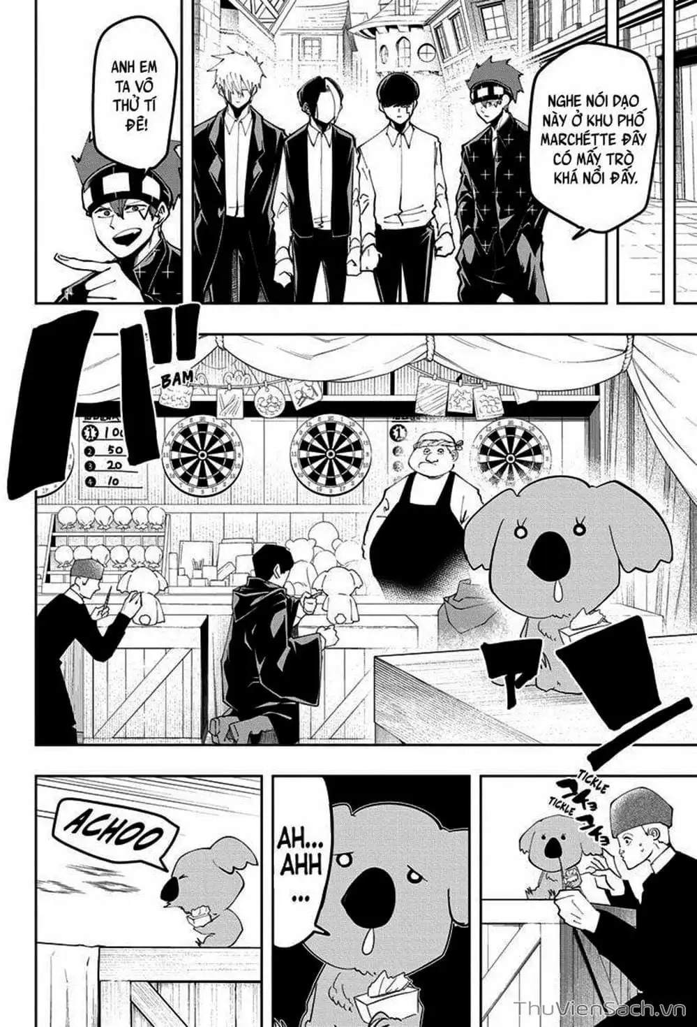 Truyện Tranh Mashle: Ma Thuật Và Cơ Bắp trang 4