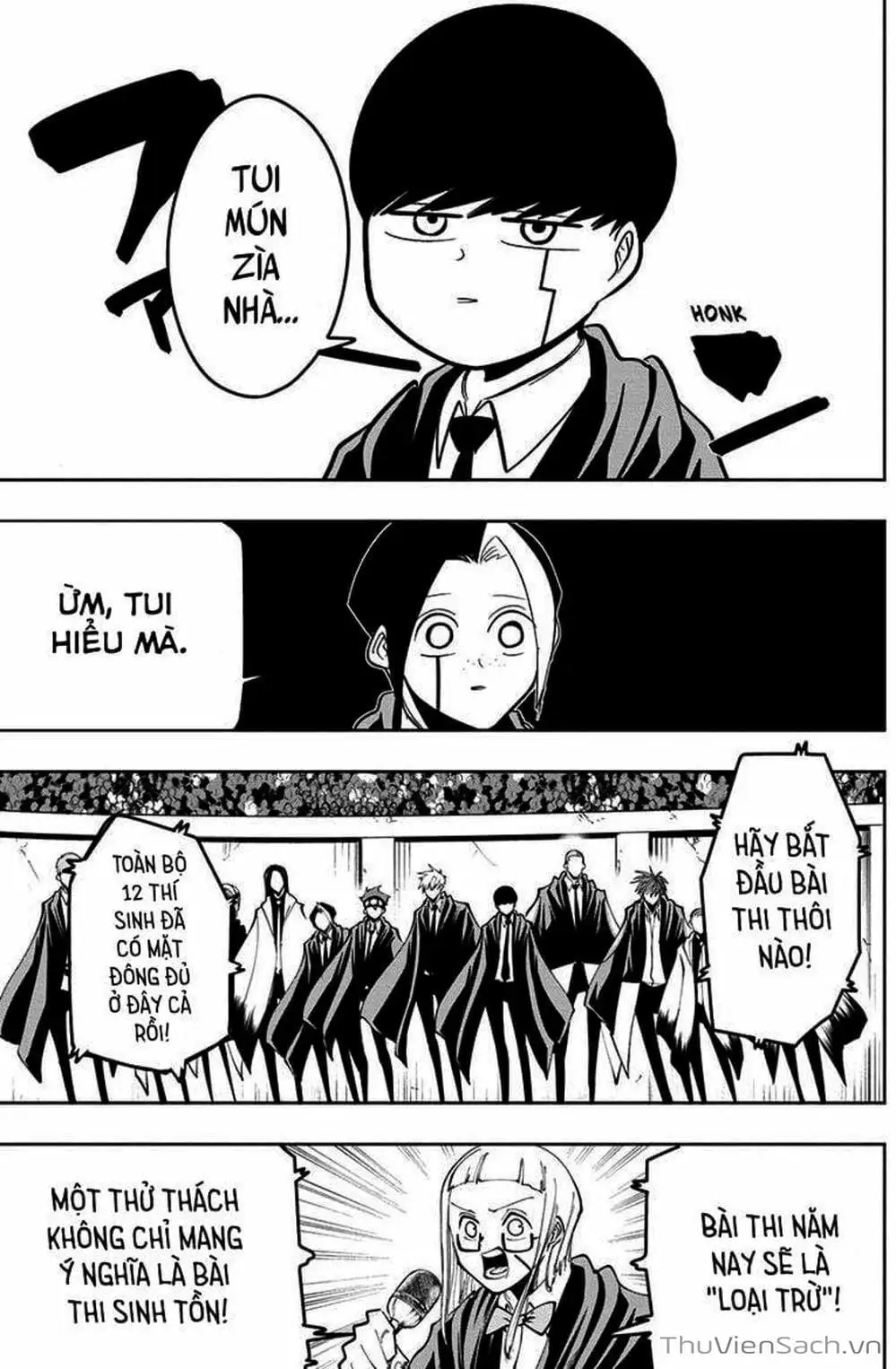 Truyện Tranh Mashle: Ma Thuật Và Cơ Bắp trang 4