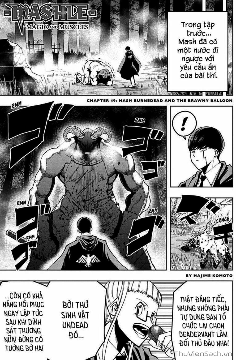 Truyện Tranh Mashle: Ma Thuật Và Cơ Bắp trang 4