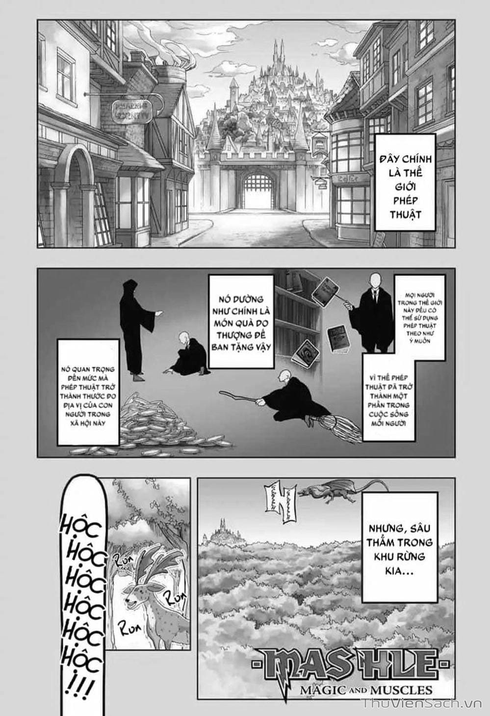 Truyện Tranh Mashle: Ma Thuật Và Cơ Bắp trang 4