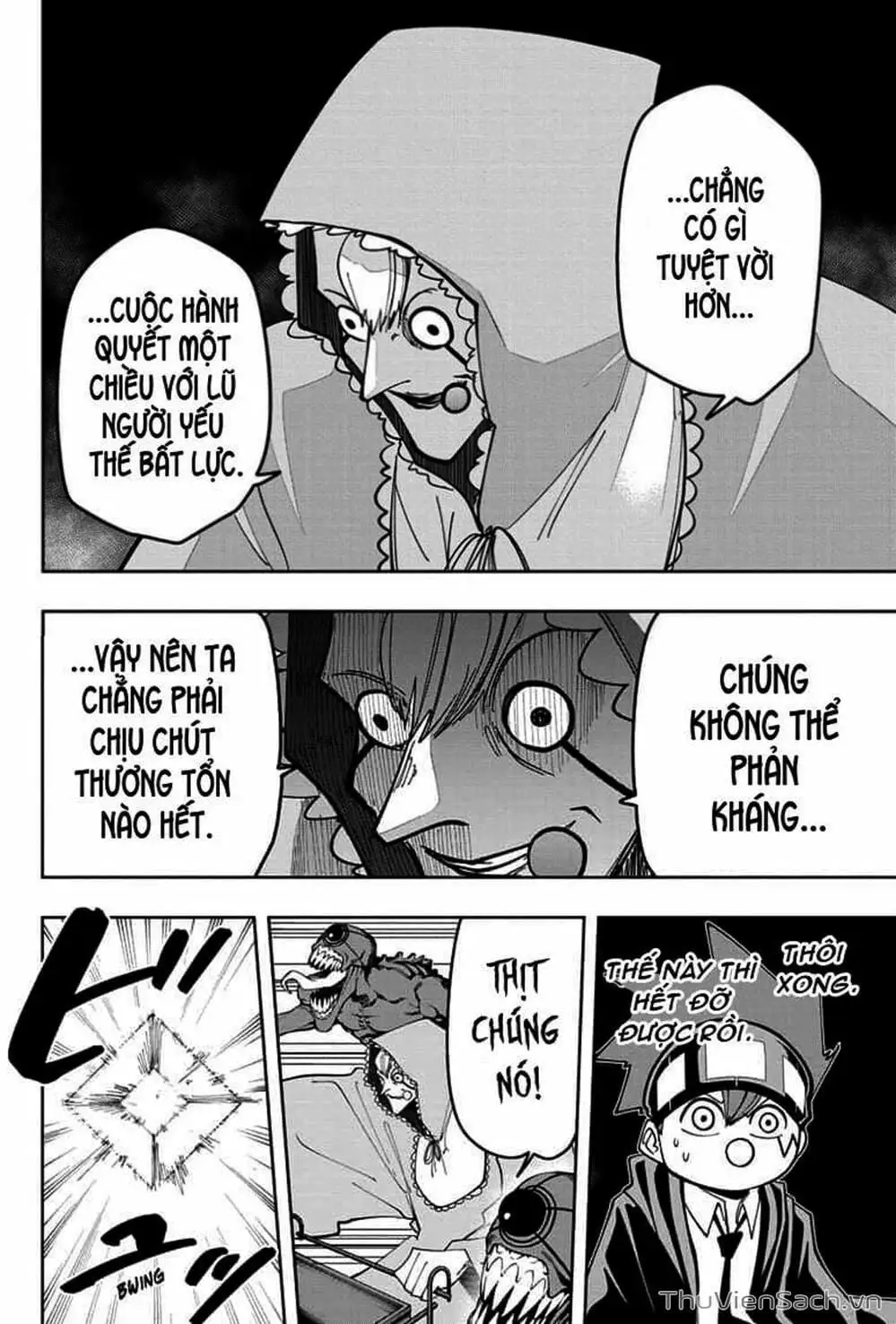 Truyện Tranh Mashle: Ma Thuật Và Cơ Bắp trang 4