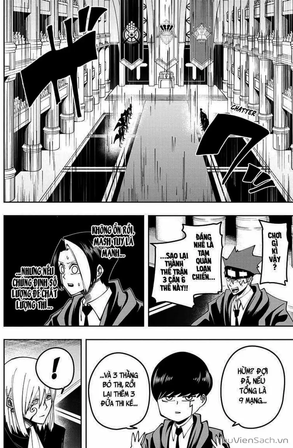 Truyện Tranh Mashle: Ma Thuật Và Cơ Bắp trang 4