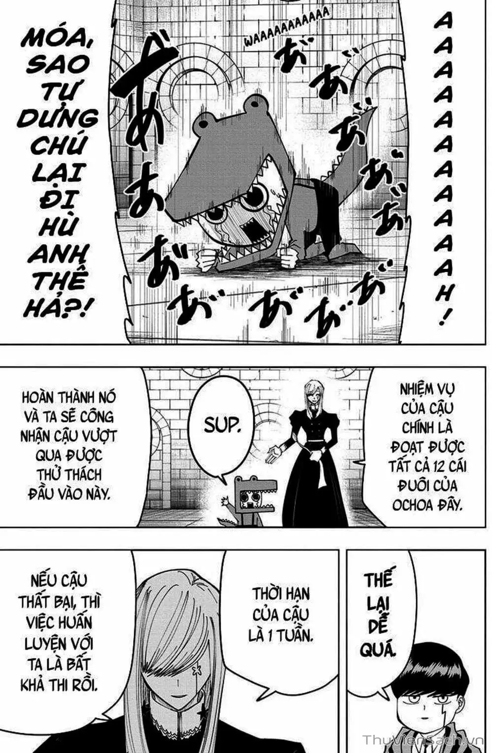 Truyện Tranh Mashle: Ma Thuật Và Cơ Bắp trang 4