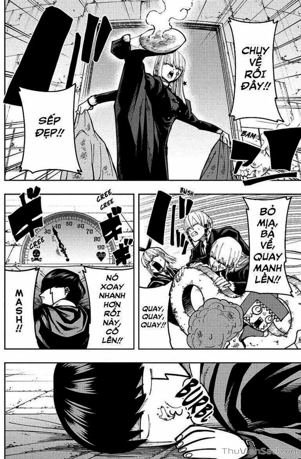Truyện Tranh Mashle: Ma Thuật Và Cơ Bắp trang 4