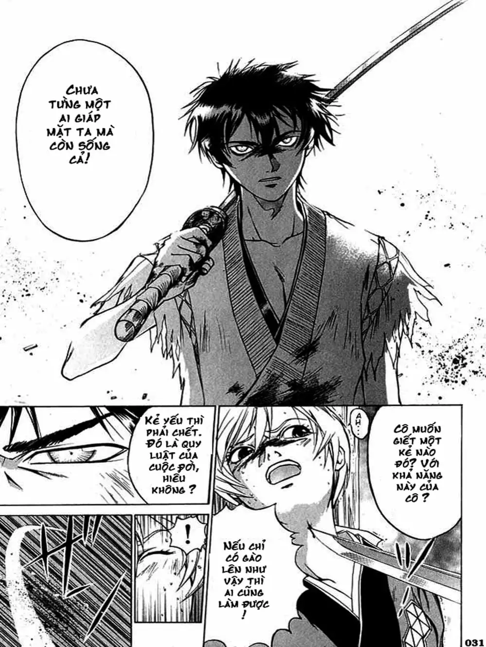 Truyện Tranh Mắt Quỷ Kyo - Samurai Deeper Kyo trang 3