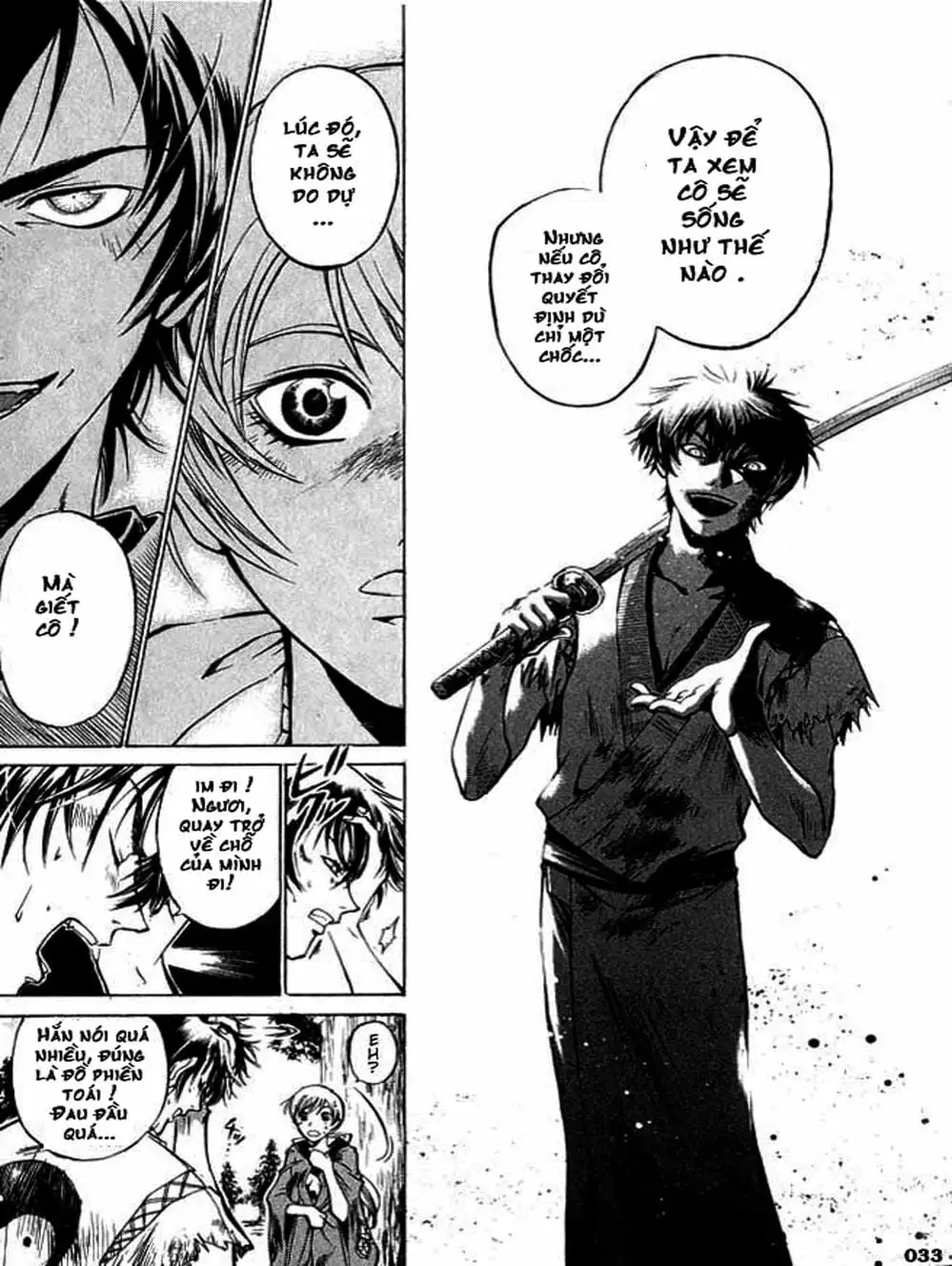 Truyện Tranh Mắt Quỷ Kyo - Samurai Deeper Kyo trang 3