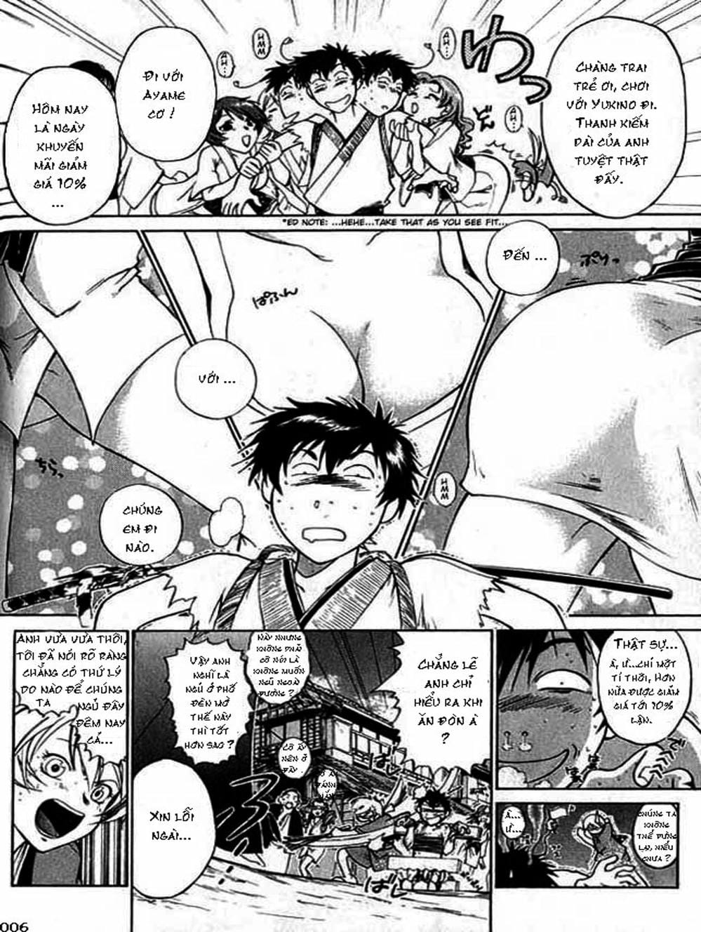 Truyện Tranh Mắt Quỷ Kyo - Samurai Deeper Kyo trang 3