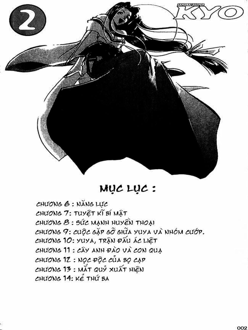 Truyện Tranh Mắt Quỷ Kyo - Samurai Deeper Kyo trang 3