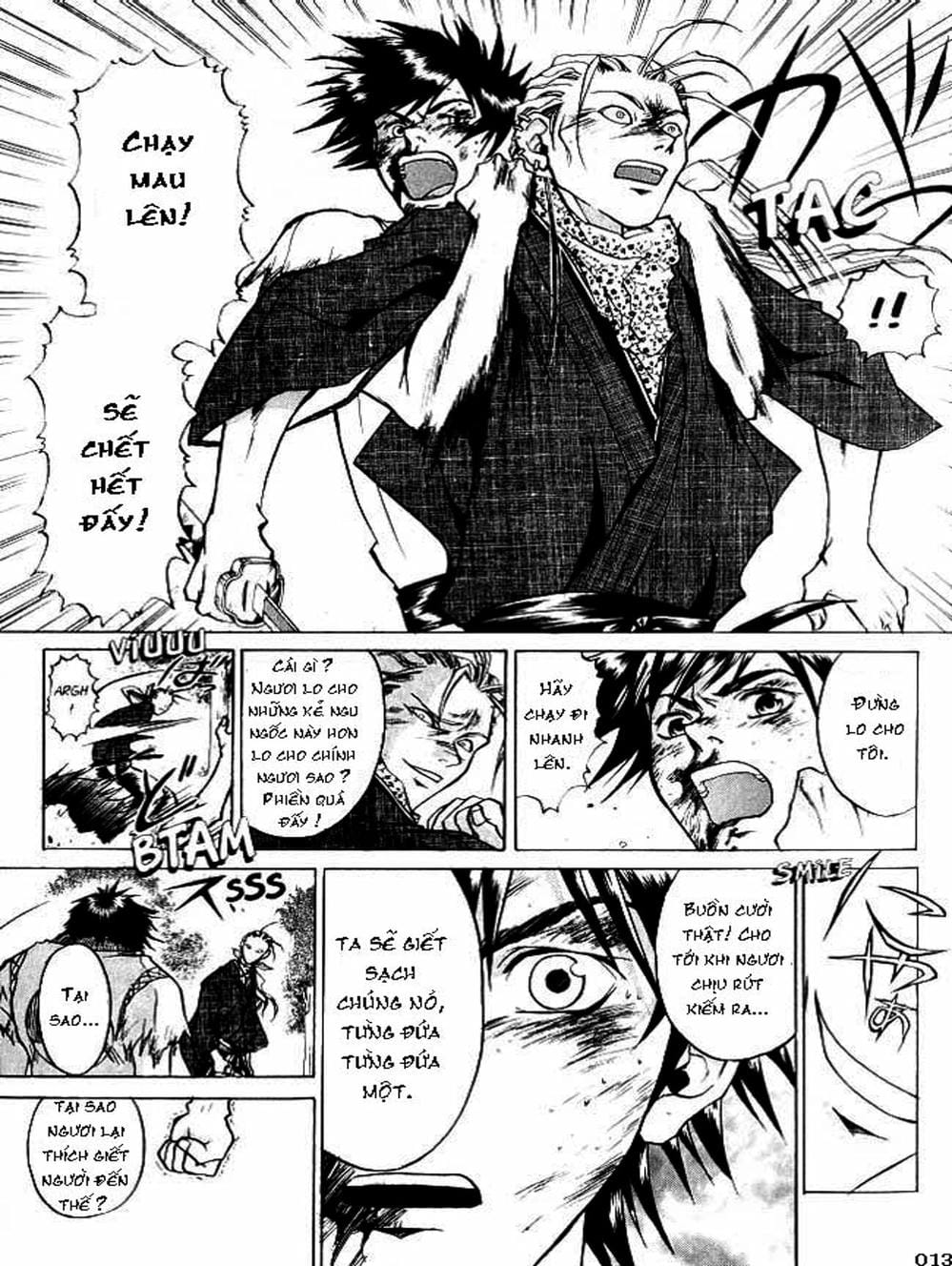 Truyện Tranh Mắt Quỷ Kyo - Samurai Deeper Kyo trang 3