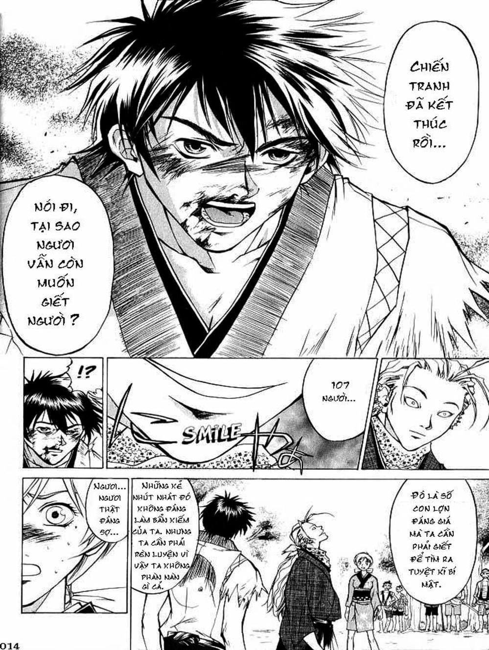 Truyện Tranh Mắt Quỷ Kyo - Samurai Deeper Kyo trang 3