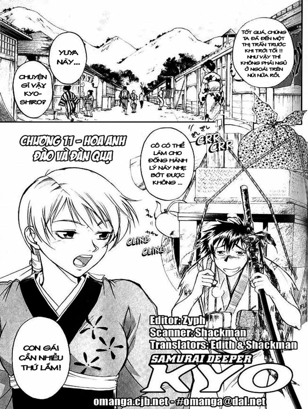 Truyện Tranh Mắt Quỷ Kyo - Samurai Deeper Kyo trang 3