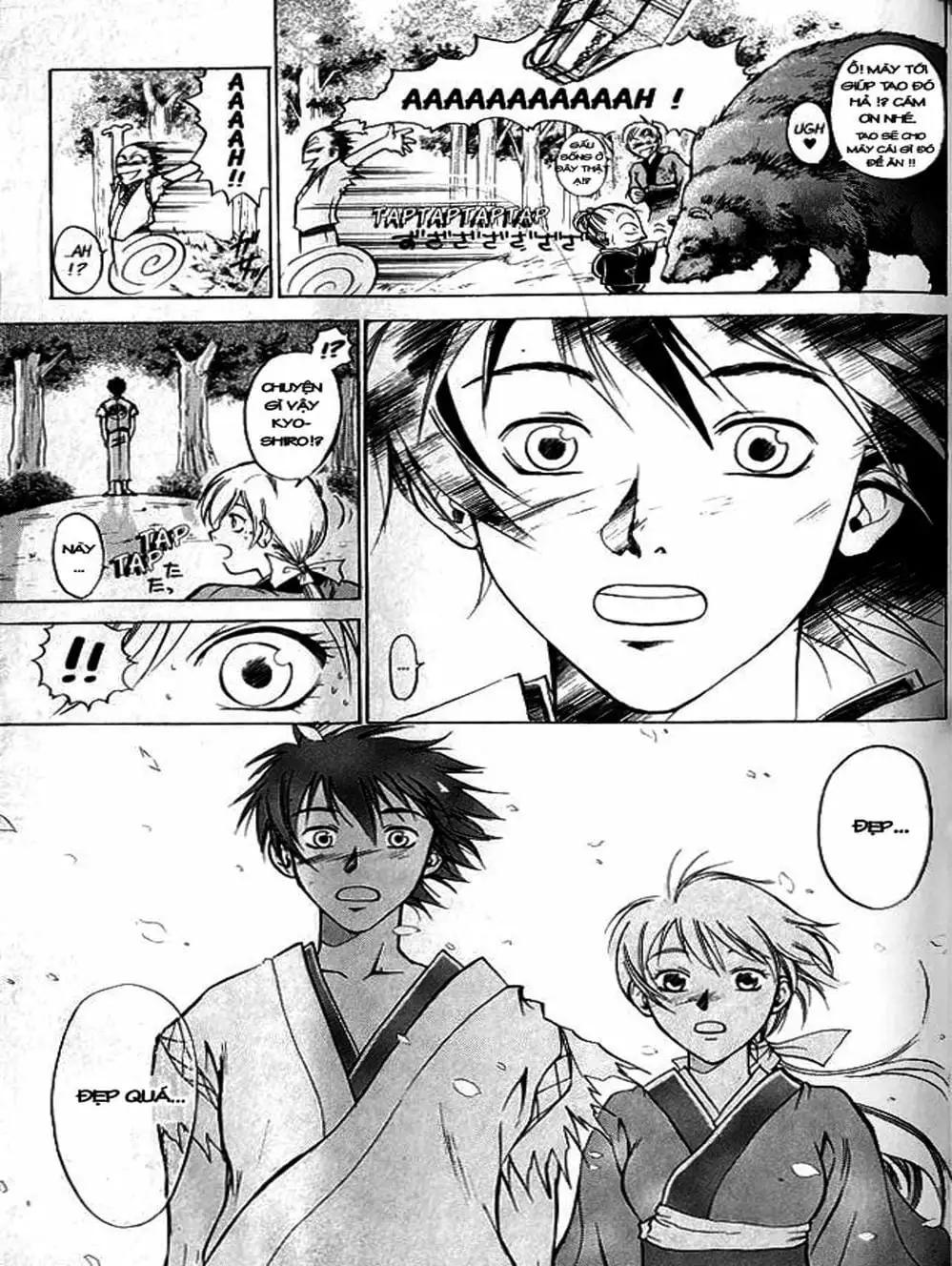 Truyện Tranh Mắt Quỷ Kyo - Samurai Deeper Kyo trang 3