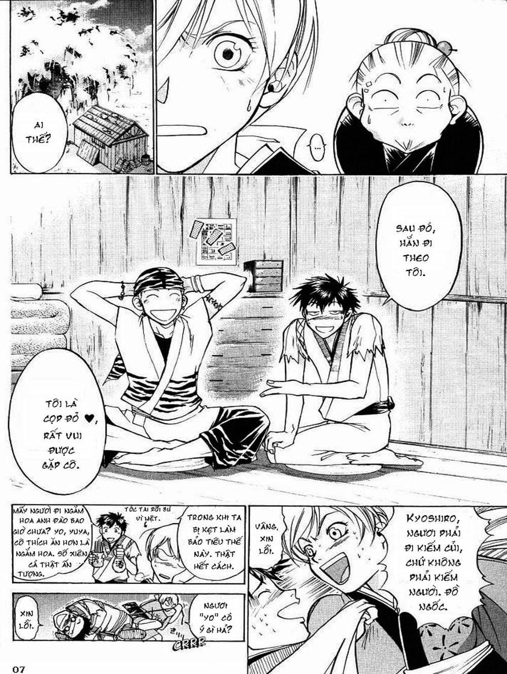 Truyện Tranh Mắt Quỷ Kyo - Samurai Deeper Kyo trang 3