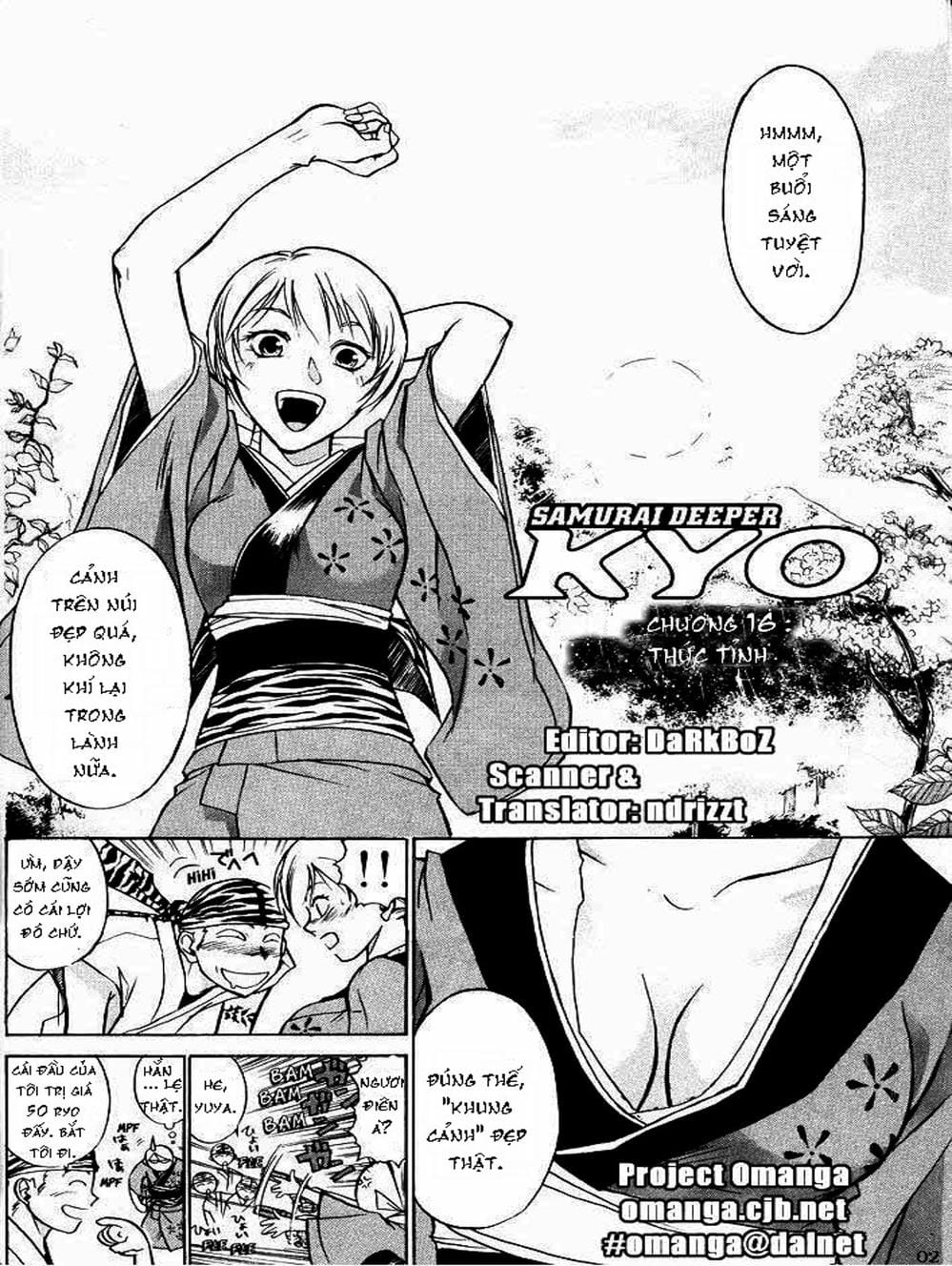 Truyện Tranh Mắt Quỷ Kyo - Samurai Deeper Kyo trang 3