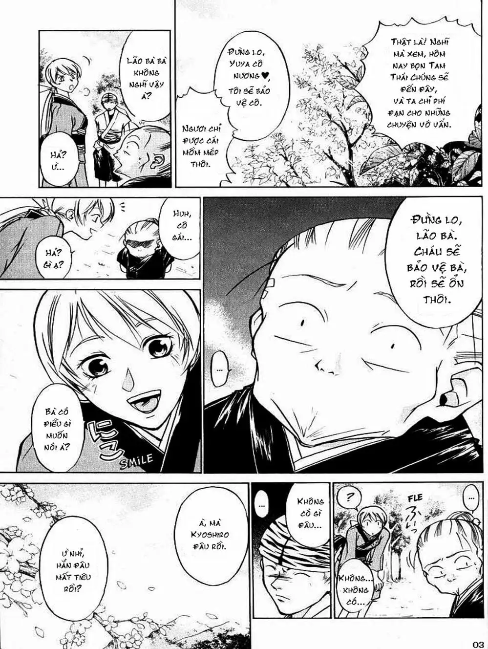 Truyện Tranh Mắt Quỷ Kyo - Samurai Deeper Kyo trang 3