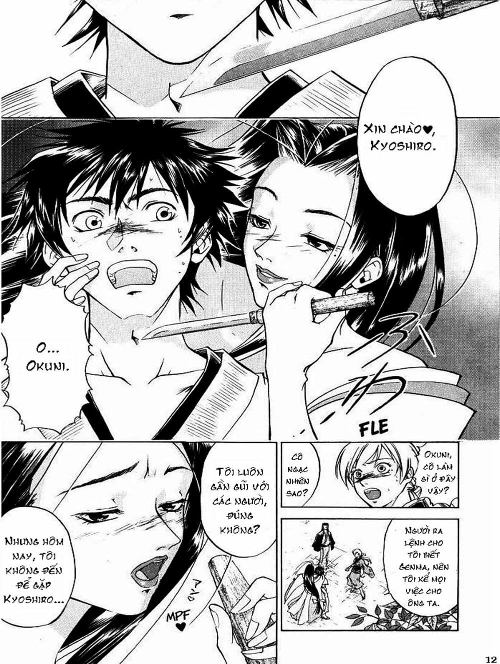 Truyện Tranh Mắt Quỷ Kyo - Samurai Deeper Kyo trang 3