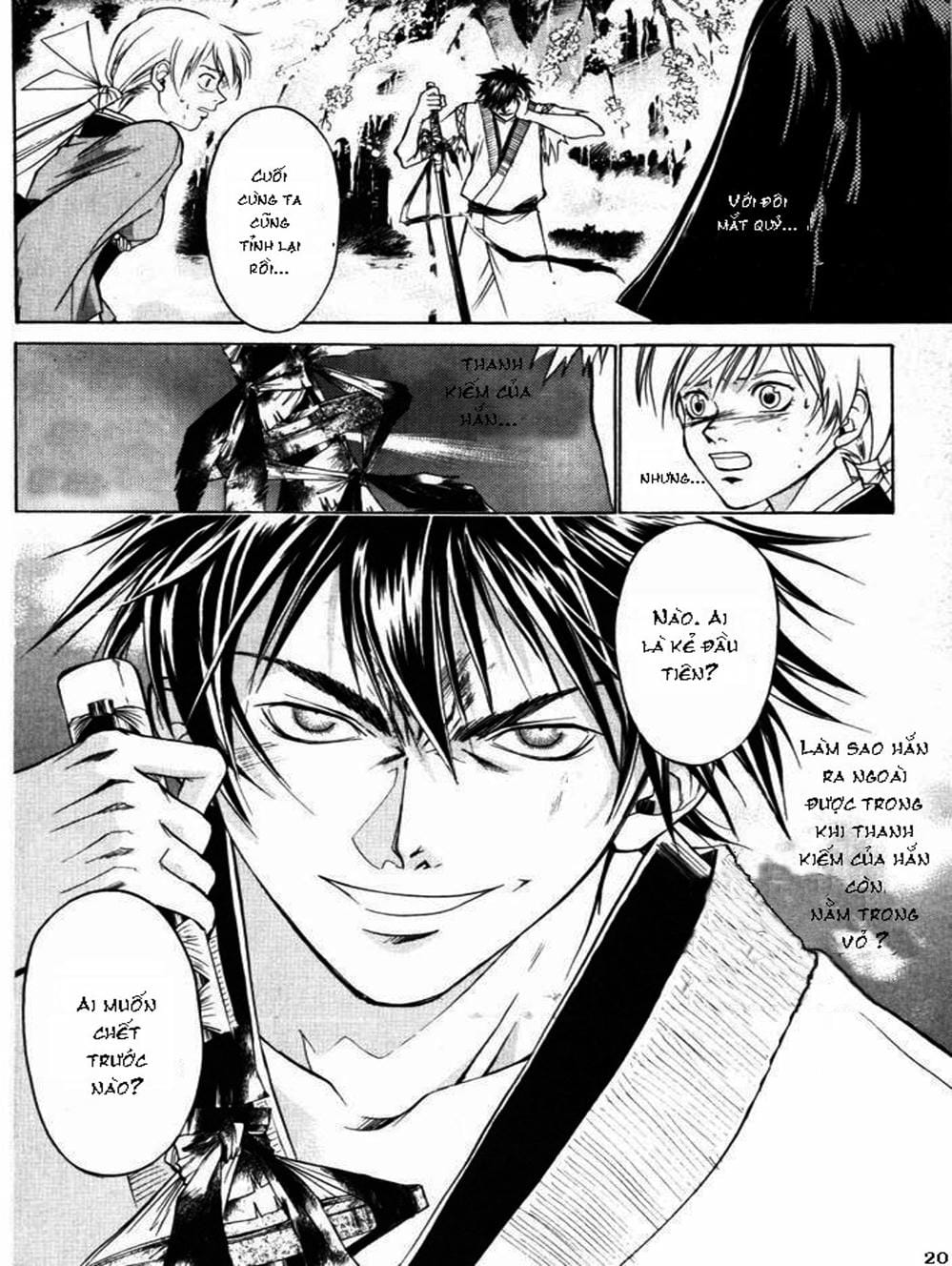 Truyện Tranh Mắt Quỷ Kyo - Samurai Deeper Kyo trang 3