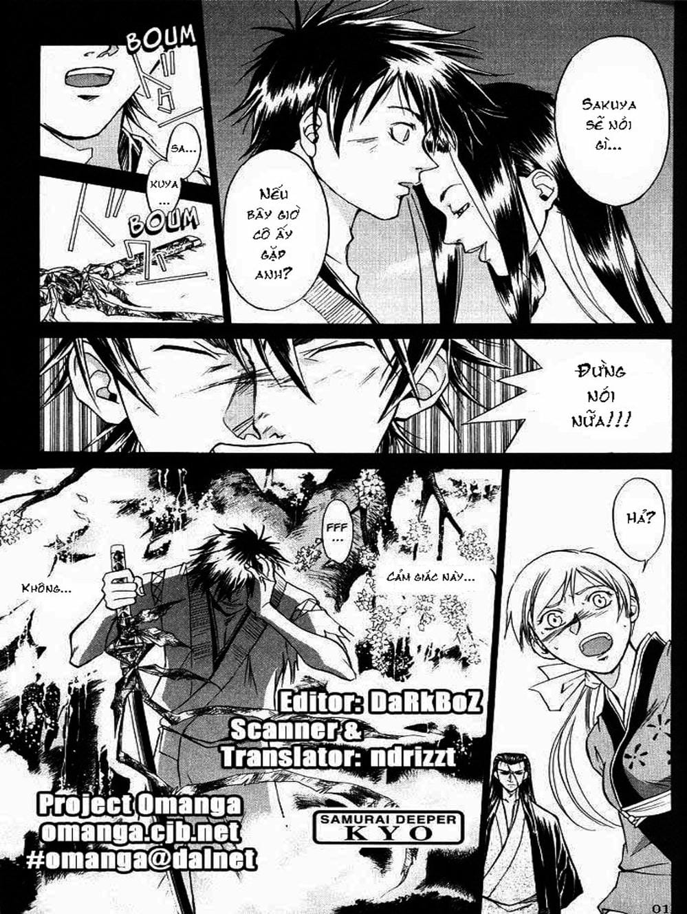 Truyện Tranh Mắt Quỷ Kyo - Samurai Deeper Kyo trang 3