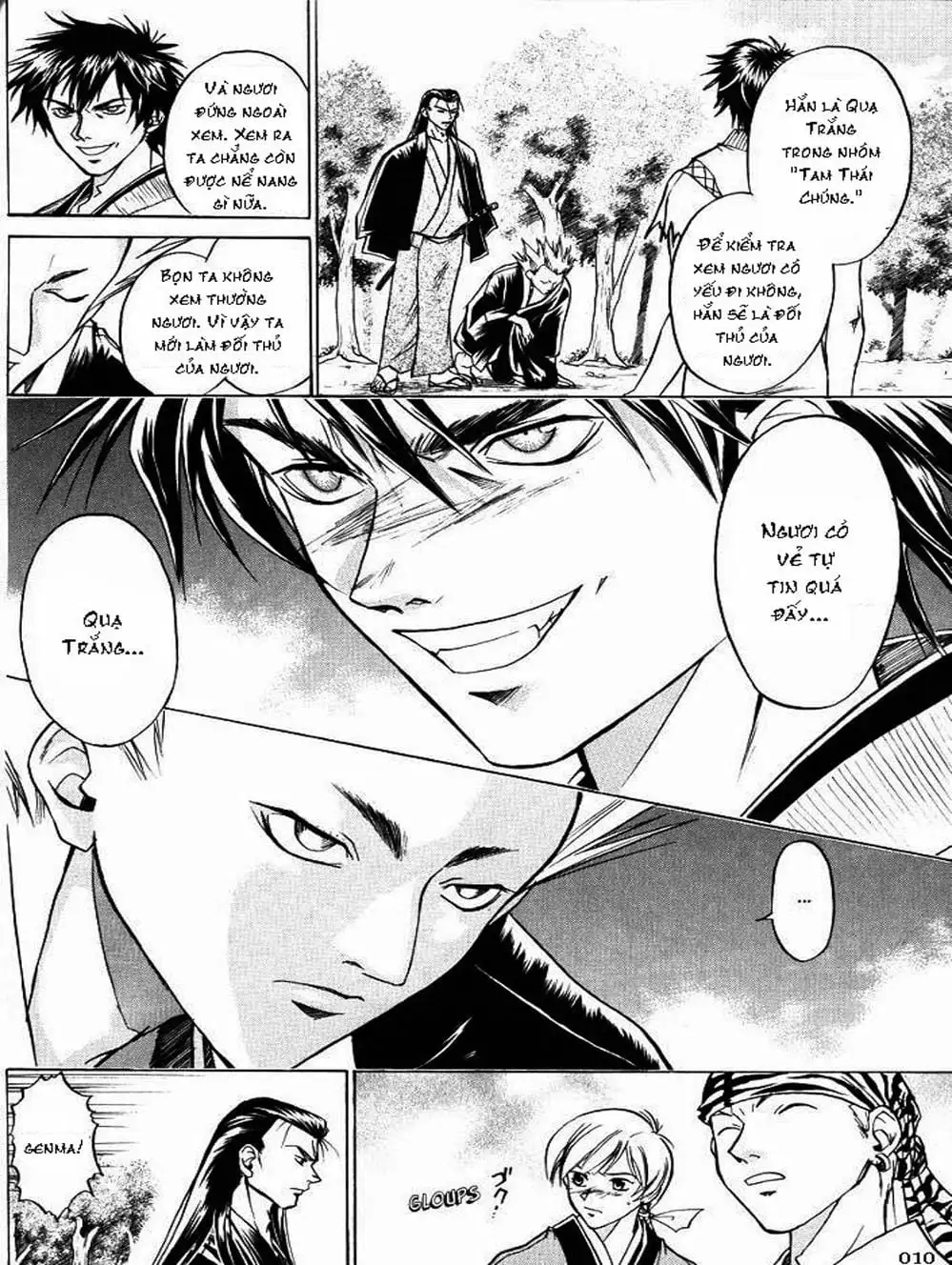 Truyện Tranh Mắt Quỷ Kyo - Samurai Deeper Kyo trang 3