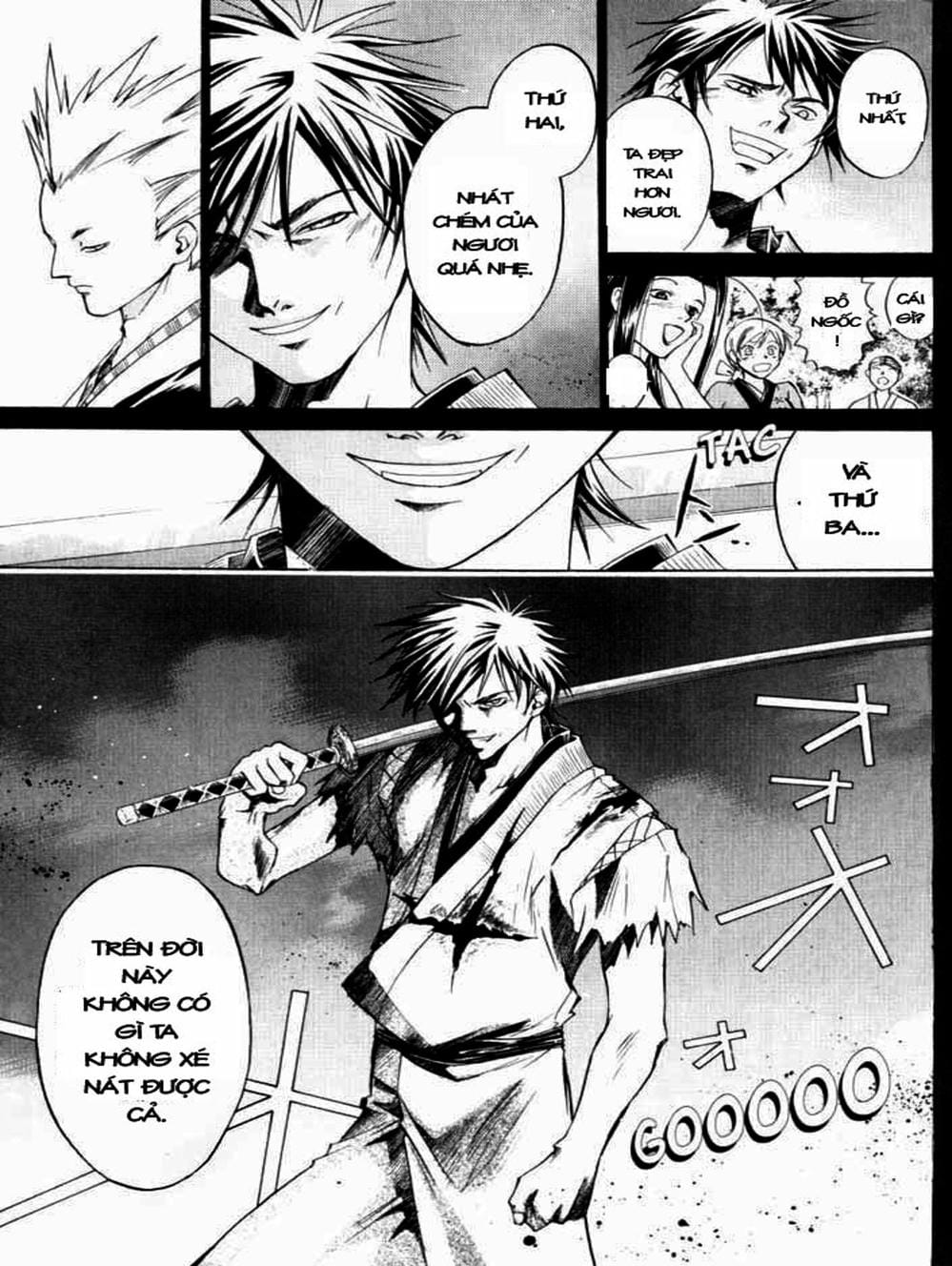 Truyện Tranh Mắt Quỷ Kyo - Samurai Deeper Kyo trang 3