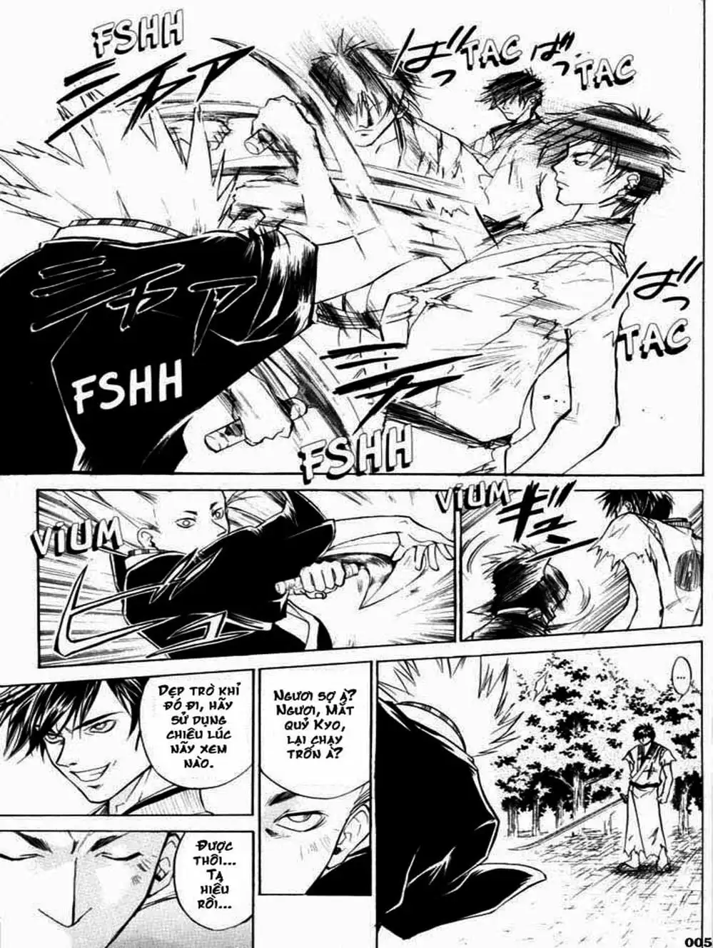 Truyện Tranh Mắt Quỷ Kyo - Samurai Deeper Kyo trang 3