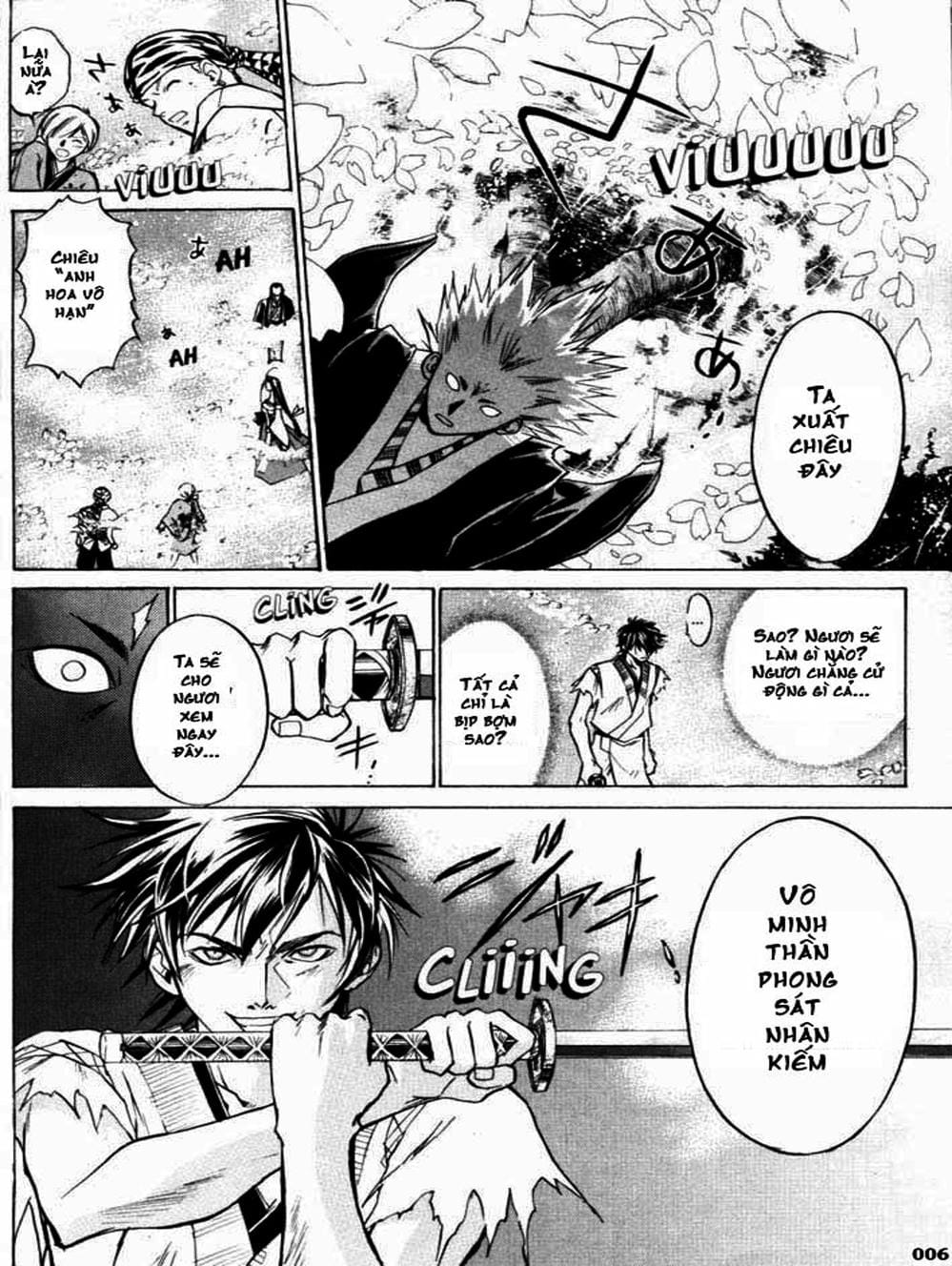 Truyện Tranh Mắt Quỷ Kyo - Samurai Deeper Kyo trang 3