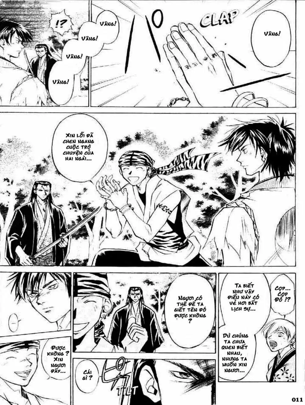 Truyện Tranh Mắt Quỷ Kyo - Samurai Deeper Kyo trang 3