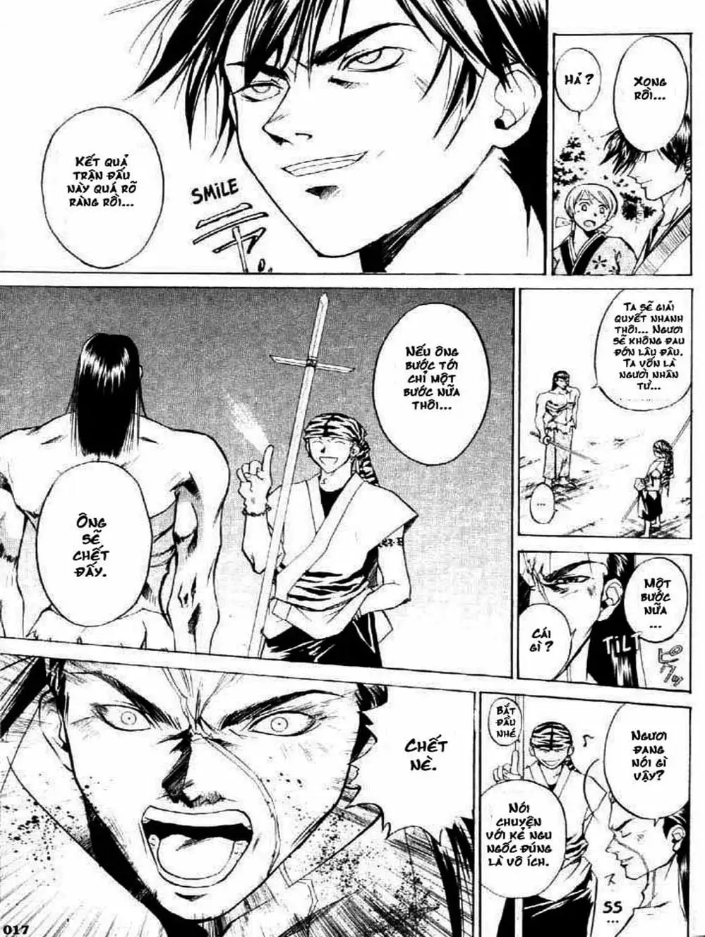 Truyện Tranh Mắt Quỷ Kyo - Samurai Deeper Kyo trang 3