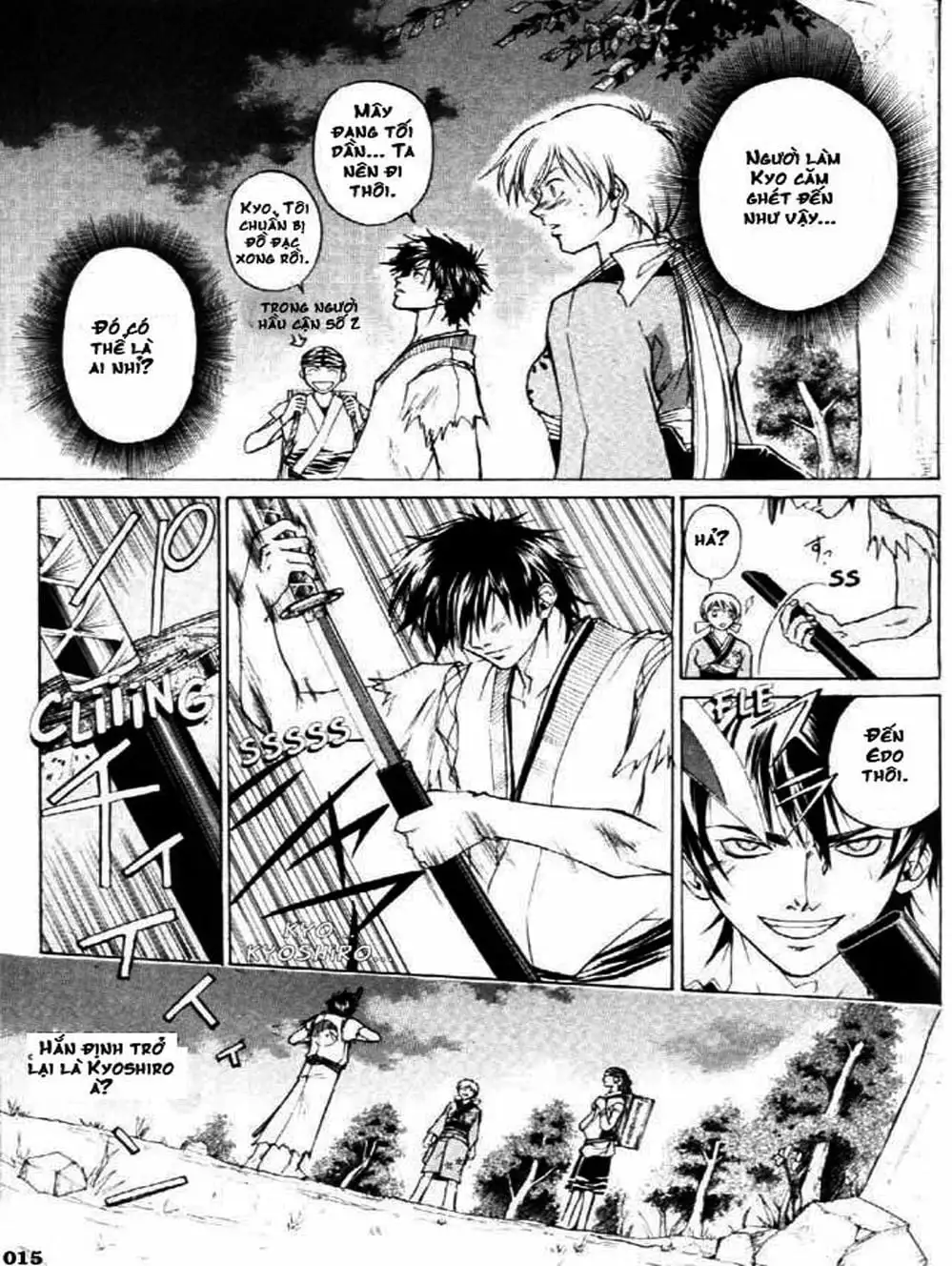 Truyện Tranh Mắt Quỷ Kyo - Samurai Deeper Kyo trang 3