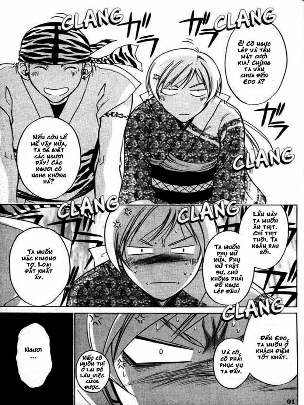 Truyện Tranh Mắt Quỷ Kyo - Samurai Deeper Kyo trang 3