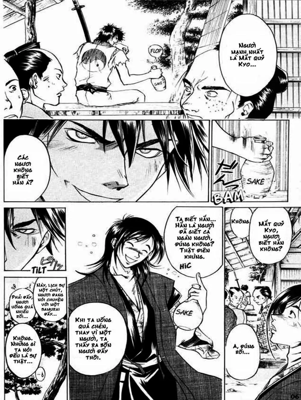 Truyện Tranh Mắt Quỷ Kyo - Samurai Deeper Kyo trang 3