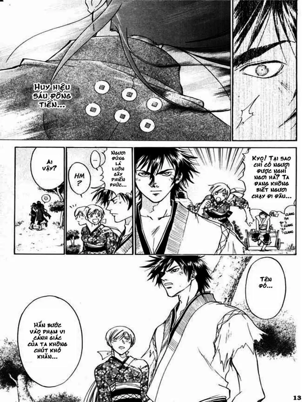 Truyện Tranh Mắt Quỷ Kyo - Samurai Deeper Kyo trang 3