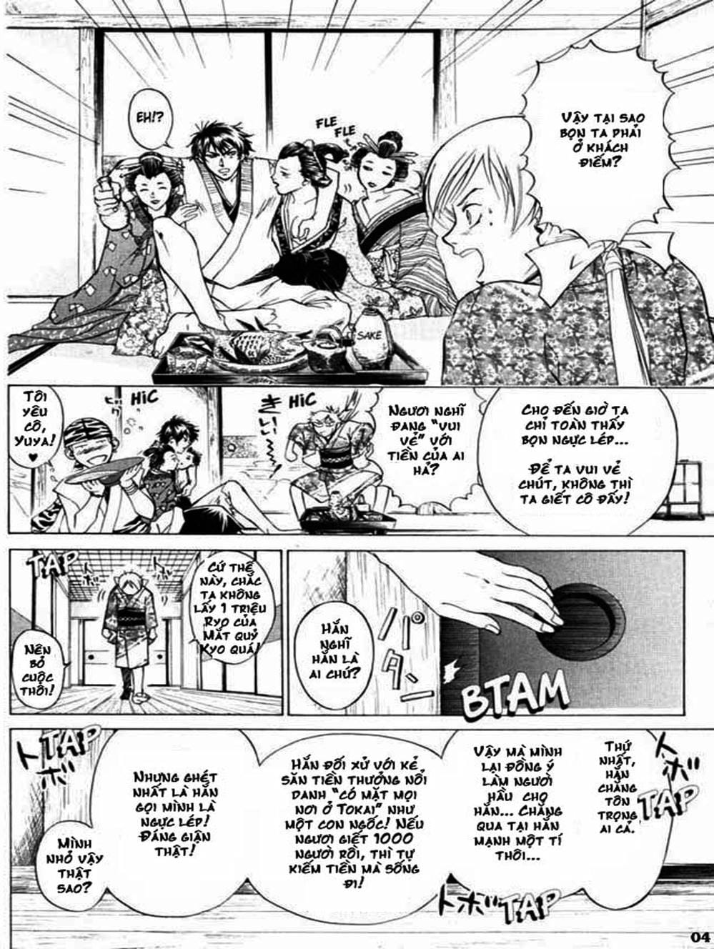 Truyện Tranh Mắt Quỷ Kyo - Samurai Deeper Kyo trang 3