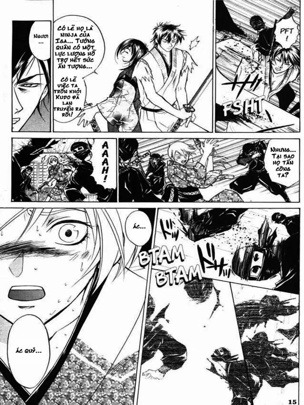 Truyện Tranh Mắt Quỷ Kyo - Samurai Deeper Kyo trang 3